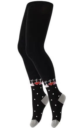 TIGHTS MODELED TEENS 6-11 YEARS color pattern - girl, size 140-146