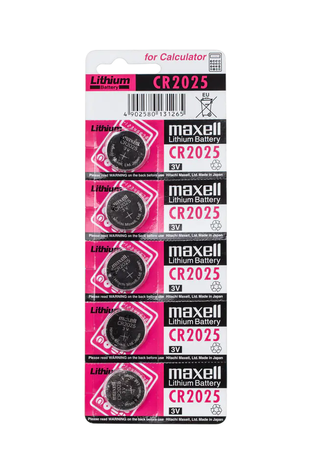 MAXELL Pilas Maxell Blister 5 Pilas CR2025 MAXELL