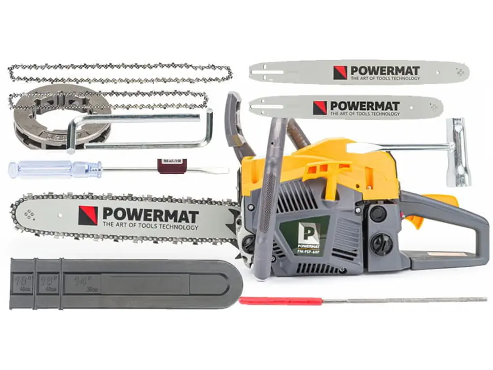 Piła spalinowa łańcuchowa Powermat PM-PSP-6HP 6KM