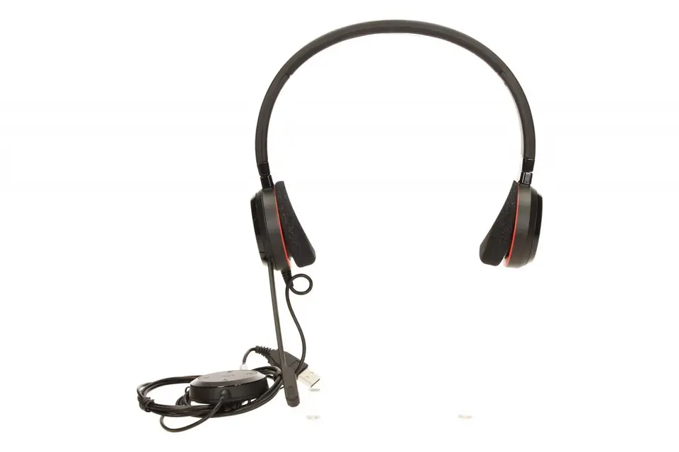 Jabra Evolve 20 Microsoft Lync Stereo Headset, Black