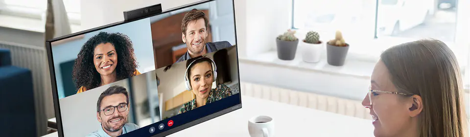 Samsung 24&quot; IPS LS24A400VEUXEN z wbudowaną kamerą i głośnikami &quot;SAMSUNG DLA BIZNESU&quot;