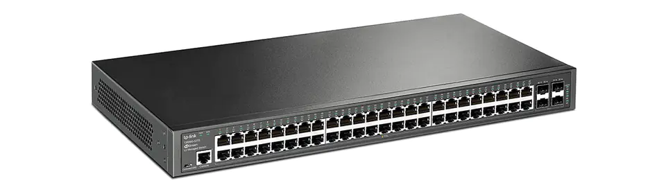 TP-Link JetStream 48-Port Gigabit L2 Managed Switch with 4 SFP Slots