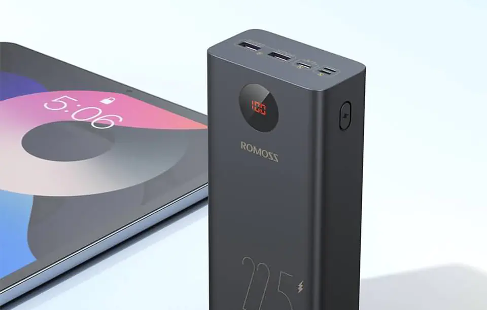 Powerbank Romoss PEA40PF 40000mAh, 22.5W (czarny)