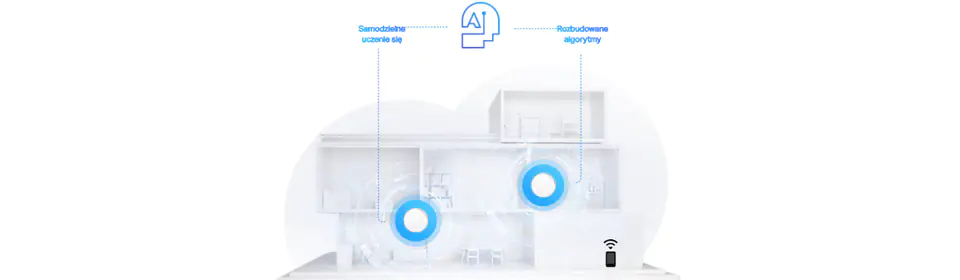 Deco X50-Poe domowy system Wi-Fi 6 (2-pack)