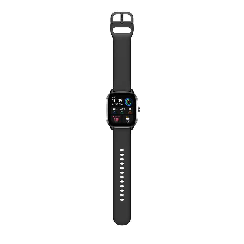 SMART WATCH AMAZFIT GTS 4 MINI W2176OV1N BLACK 5ATM ZEPP APP - SYSTEMarket