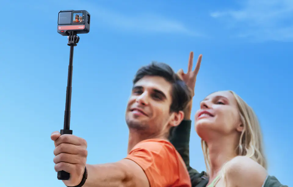 Uchwyt selfie ze statywem Insta360 do kamer sportowych (45 cm)