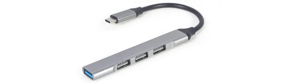 Gembird Hub USB-C UHB-CM-U3P1U2P3-02 4-Portowy