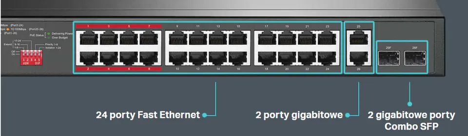 Switch TP-LINK TL-SL1226P