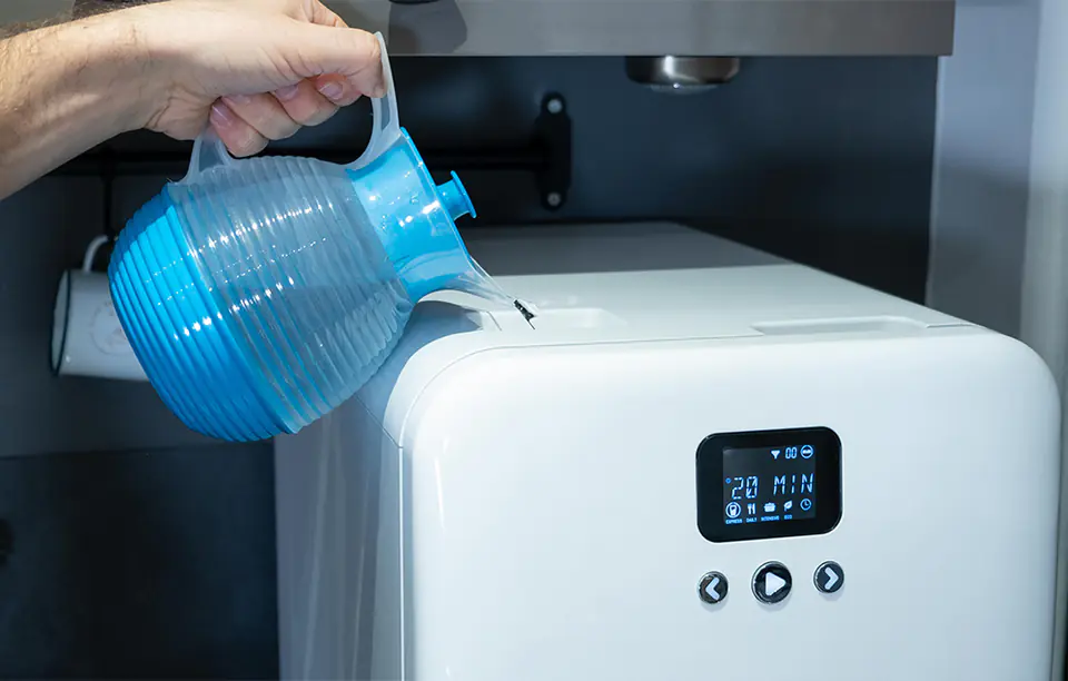 Bob Daan Tech compact mini table-top dishwasher (white)