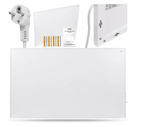 Panel grzewczy IR CRONOS Carbon P1000 White