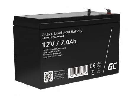 Green Cell AGM04 UPS battery Sealed Lead Acid (VRLA) 12 V 7 Ah