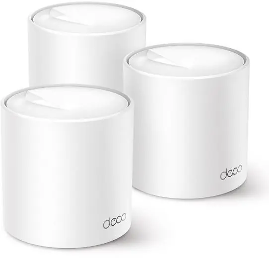 TP-LINK Deco X50 (3-pack) AX3000 Whole Home Mesh Wi-Fi 6 System