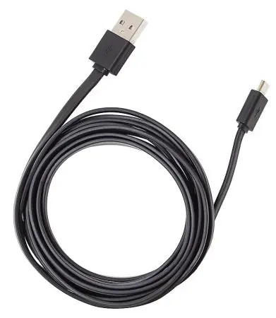 Kabel USB 3m czarny USB A/M wtyk - microUSB B/M wtyk s/USB 2.0 AK-300110-030-S