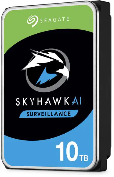 Dysk Seagate Skyhawk AI ST10000VE001 (10 TB ; 3.5"; SATA; 256 MB; 7200 obr/min)