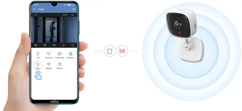 Tapo Caméra Surveillance WiFi intérieure 23,90€ –  Bonnes