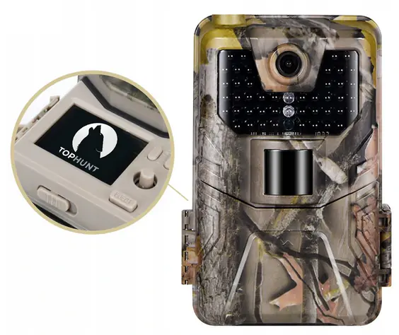 PHOTO TRAP TOPHUNT HC300M WOODLAND CAMERA 2.7K 36MPX 44XIR LED