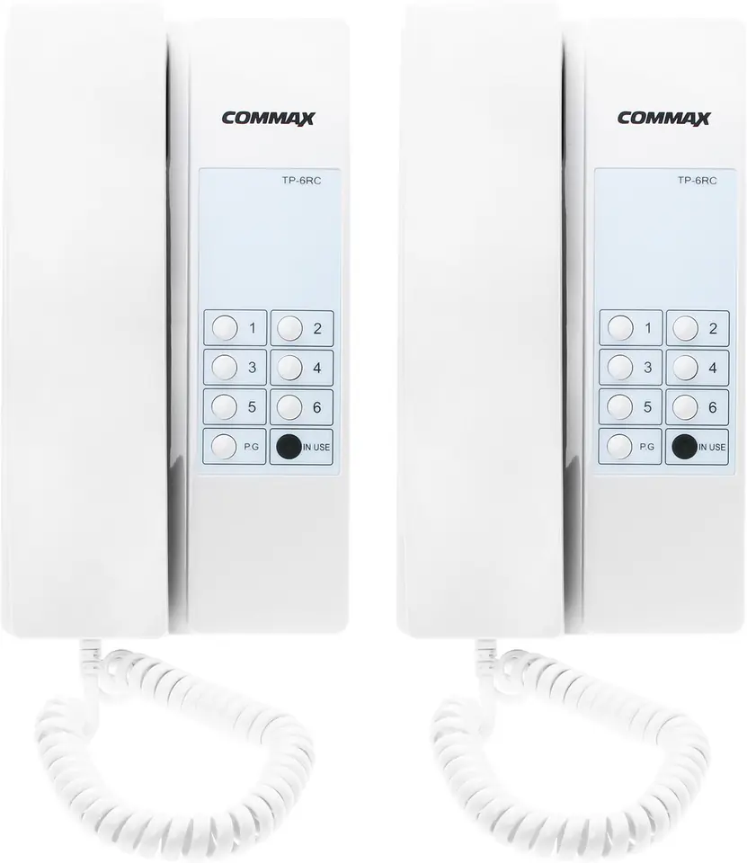 Zestaw interkomowy COMMAX 2xTP-6RC/DR-DW3/RF-1A