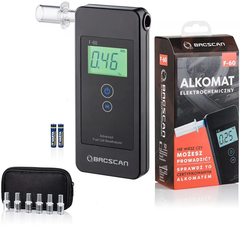 Alkomat BACSCAN F-60 (elektrochemiczny)