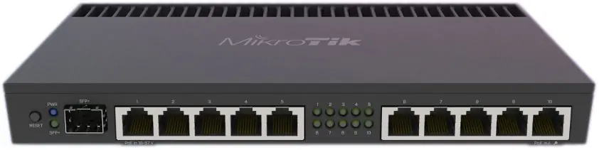 MikroTik RB4011IGS+RM Router 10x RJ45 1000Mb/s, 1x