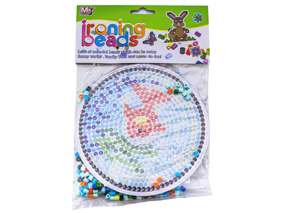 Koraliki do prasowania, Prasowanka, Szablon, Saszetka RYBKA W AKWARIUM