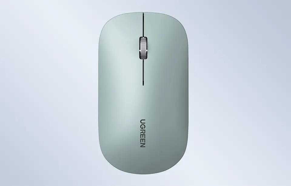 Bezprzewodowa mysz UGREEN MU001 (zielona)