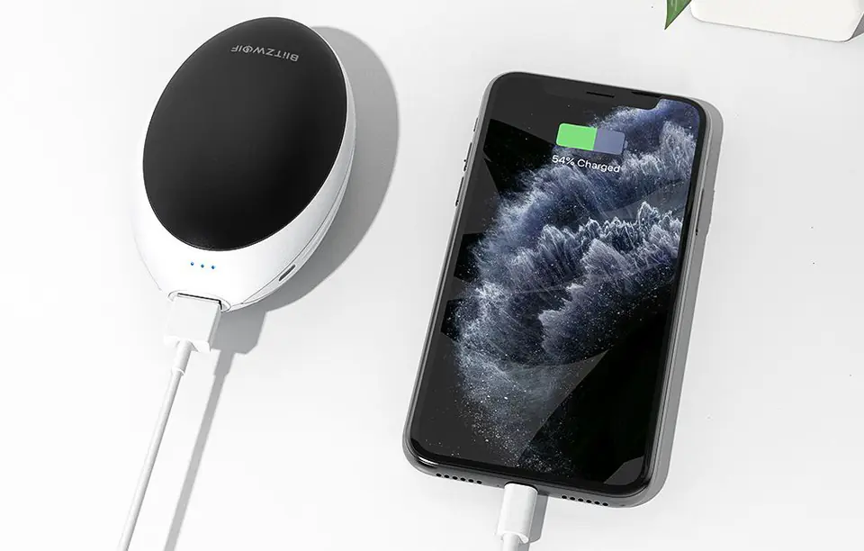 Przenośny ogrzewacz rąk, Powerbank 5200mAh Blitzwolf BW-P15