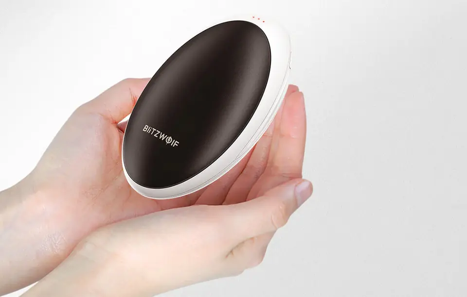 Przenośny ogrzewacz rąk, Powerbank 5200mAh Blitzwolf BW-P15