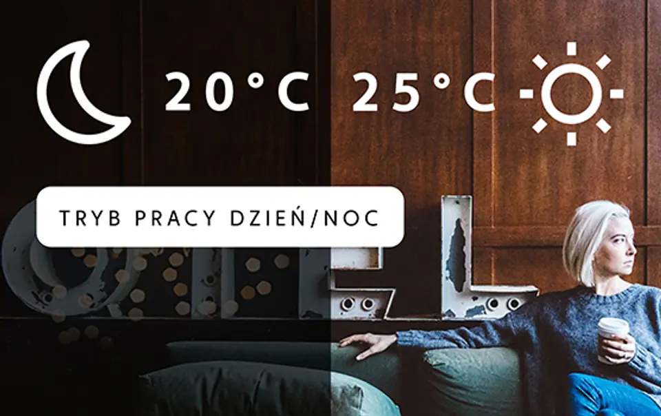 Szklany panel grzewczy, Wi-Fi - Mill GL800LWIFI3