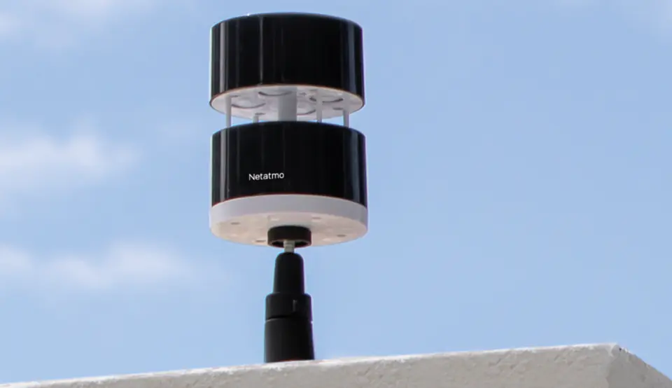 Netatmo Gauge Mount Uchwyt Do Miernika Wiatru i Deszczu (kolor czarny)