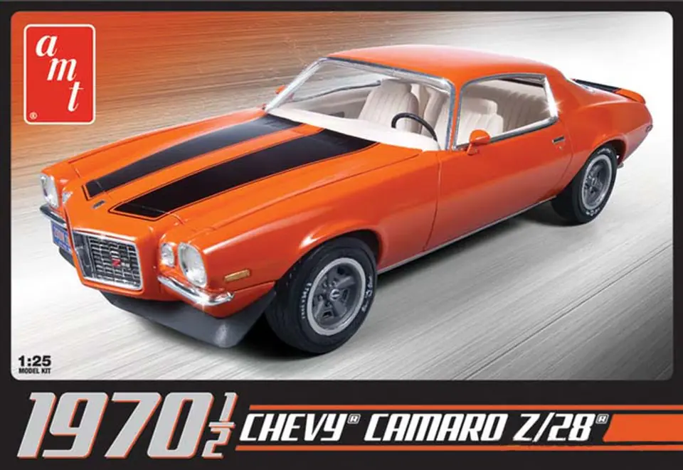 Model Plastikowy Do Sklejania AMT (USA) - 1970 1/2 Camaro Z28