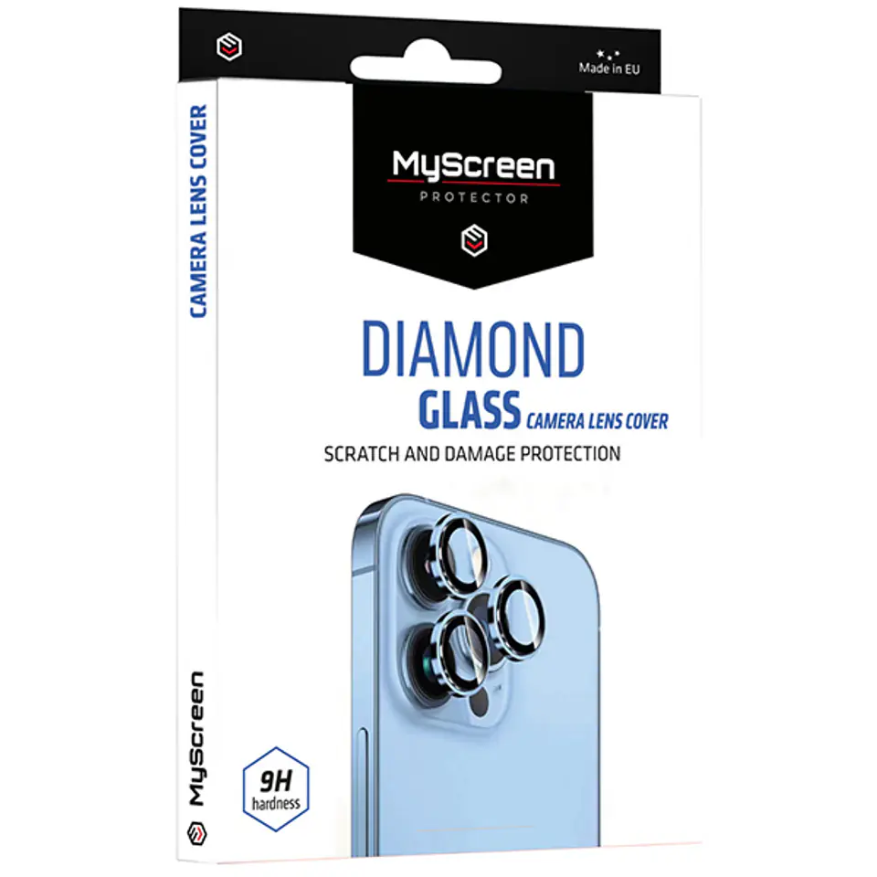 MS Diamond Glass Camera Lens Cover iPhone 15 6.1"/15 Plus 6.7" czarny/black Ochrona na obiektyw aparatu