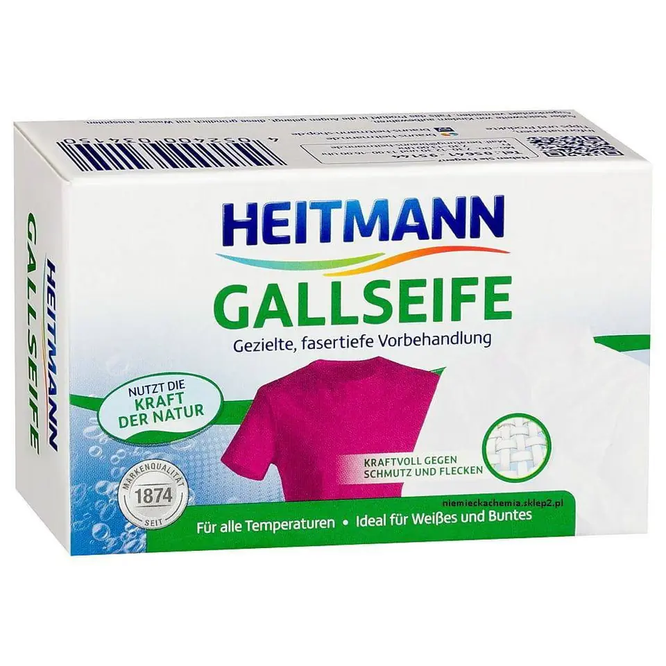 Dr.Beckmann Gallseife Gall soap w/brush - TheEuroStore24