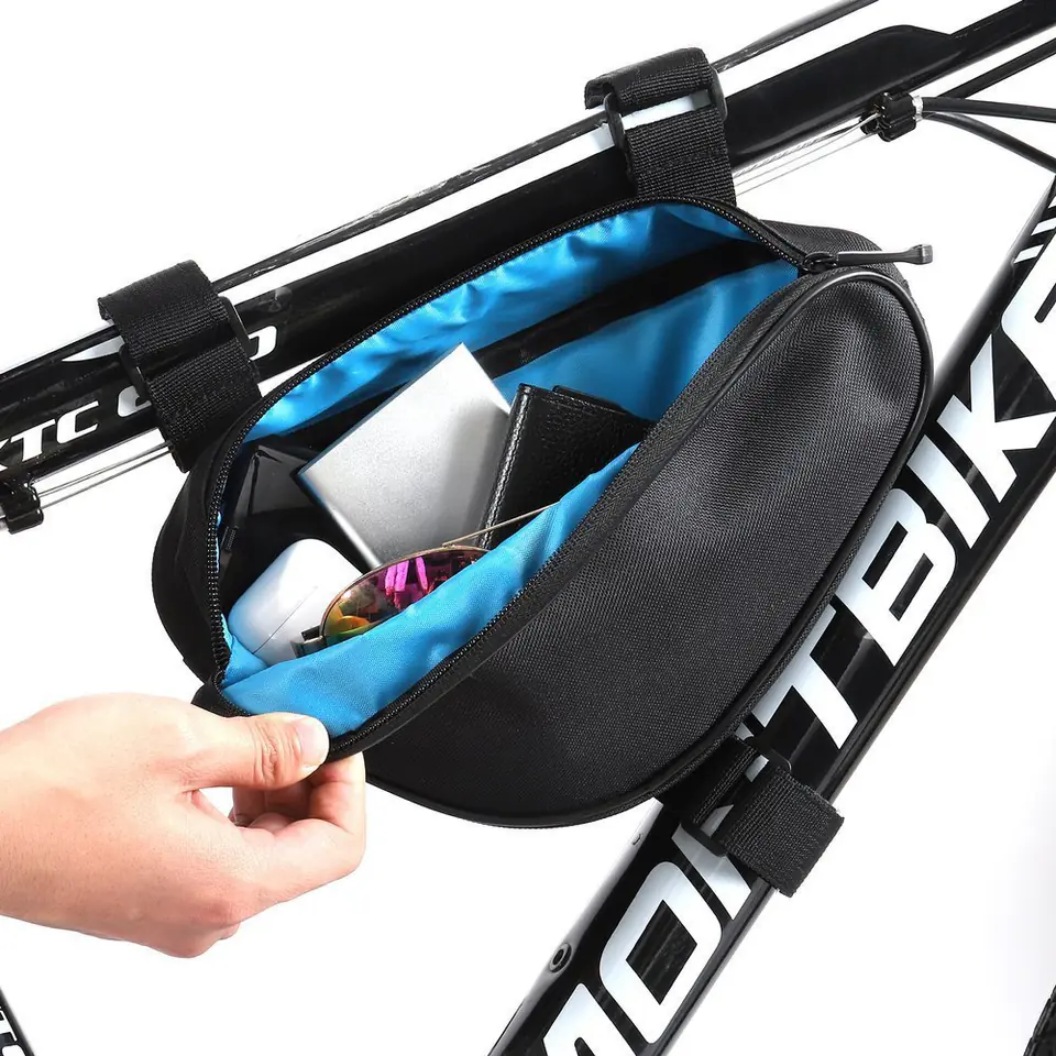 Pojemność lekkiej torby na rower na ramę Wozinsky WBB11BK