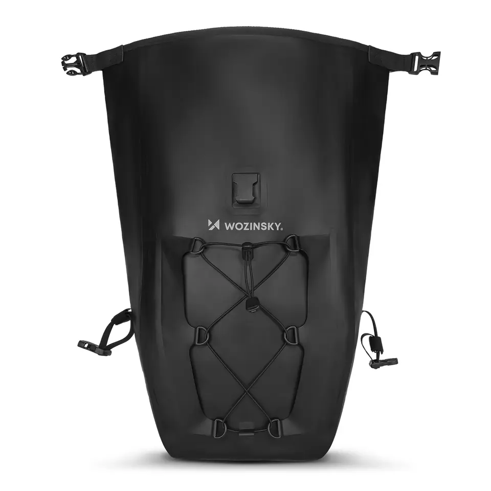 Rozłożona wodoodporna torba rowerowa na bagażnik Wozinsky
