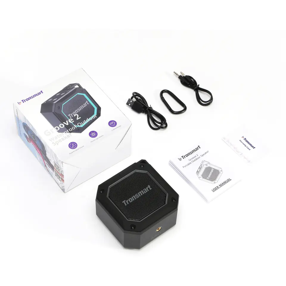 Tronsmart Groove 2 altavoz Bluetooth inalámbrico 10W negro - ✓