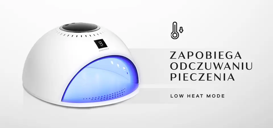 Lampa UV LED OCHO NAILS 8 BIAŁA 84W