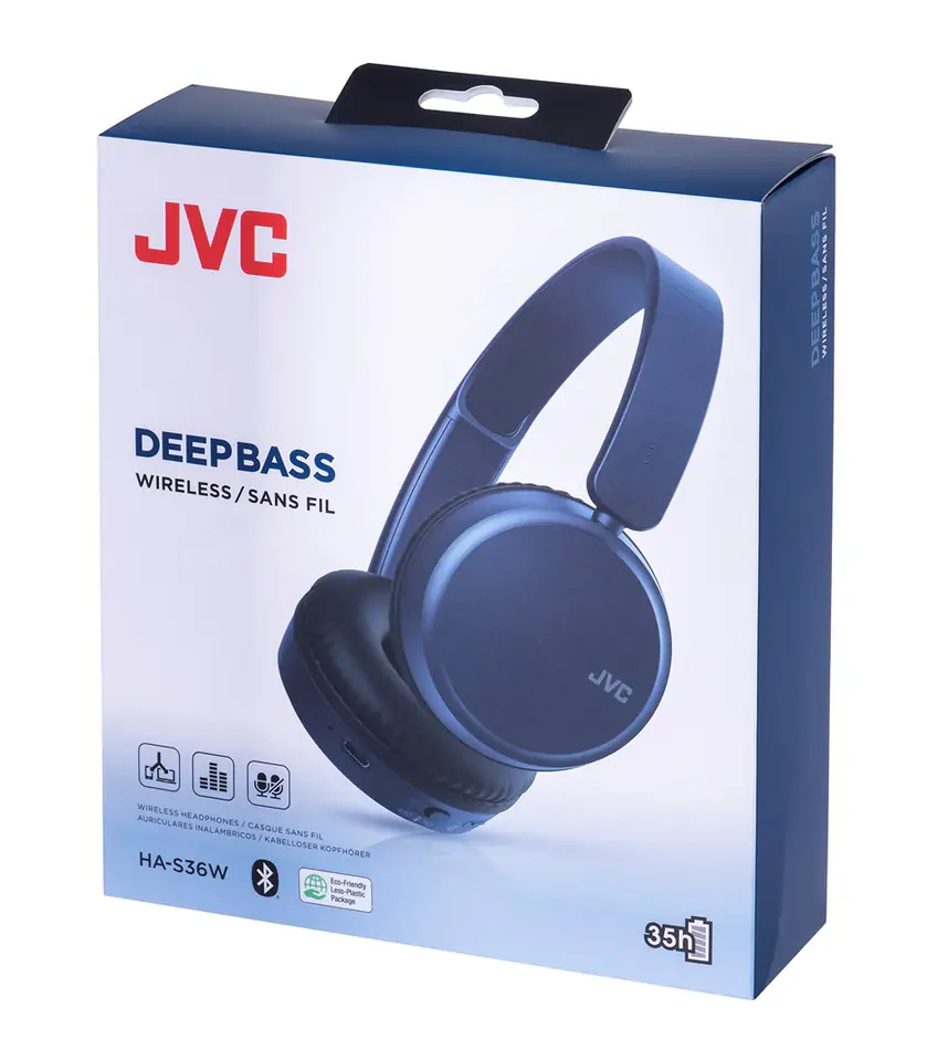 JVC Deepbass HA-S36W Wireless Headphones