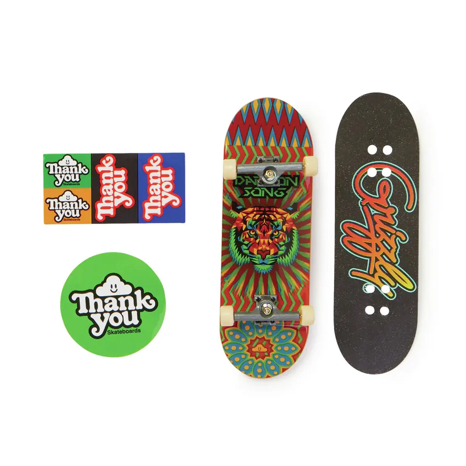 Tech Deck 96mm Fingerboard with Authentic Designs, For Ages 6 and Up