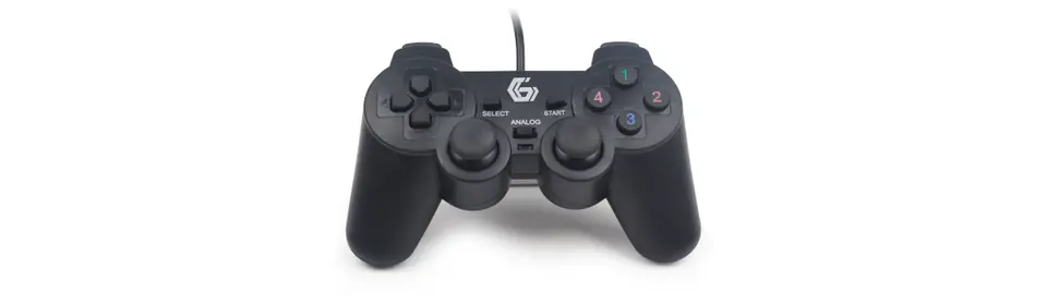 Gamepad przewodowy Gembird JPD-UDV-01 (dual vibration)