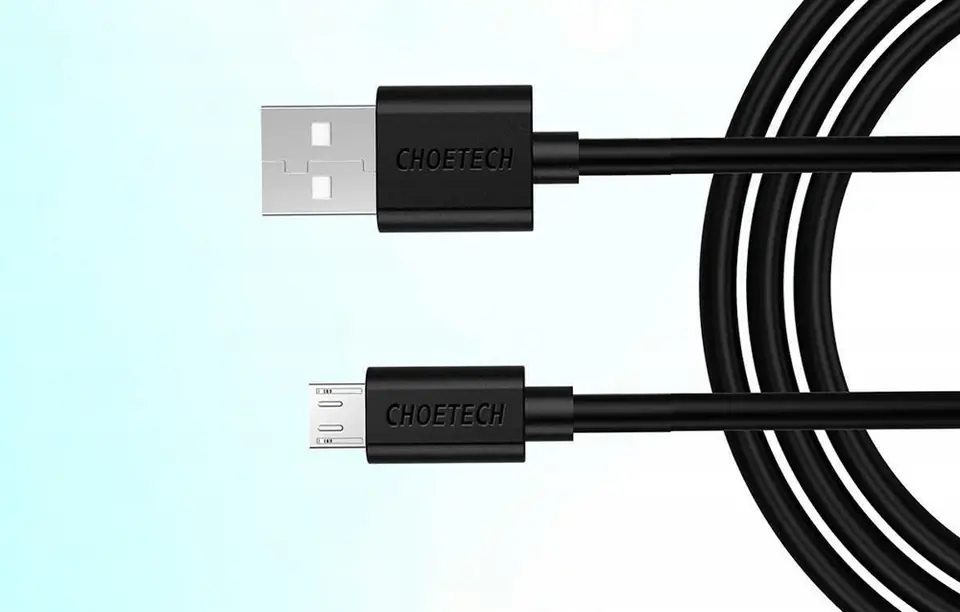 Kabel USB do Micro USB Choetech AB003 1.2m (czarny)