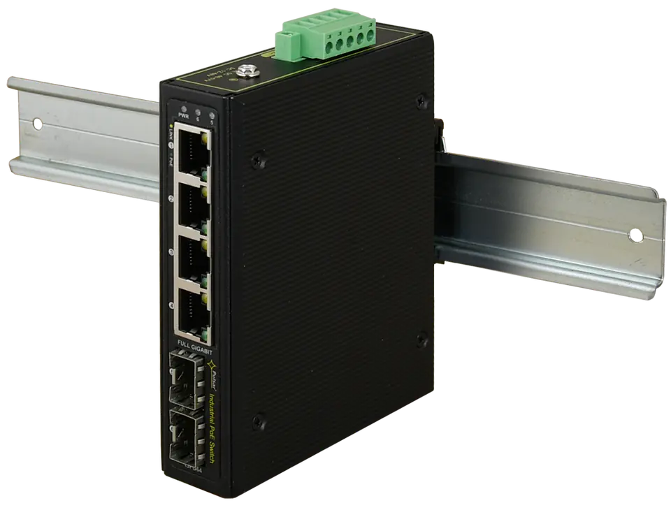 Switch przemysłowy ISFG64 PULSAR (4xPoE, 2xSFP)