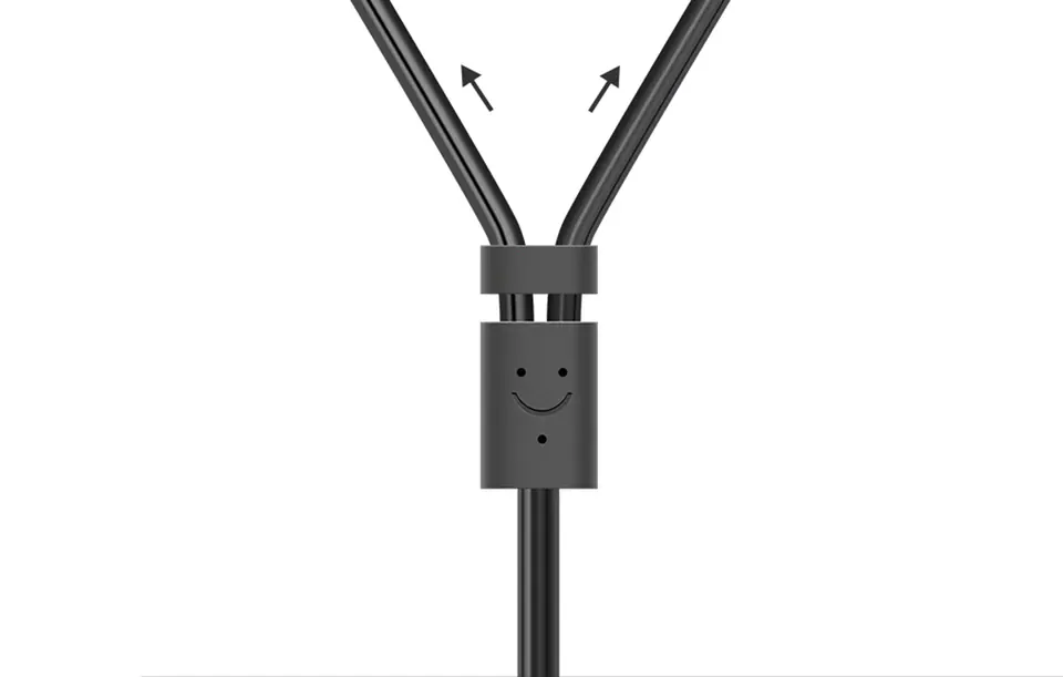 UGREEN AV102 Kabel 2x RCA (Cinch) jack 3.5 mm 1m (czarny)