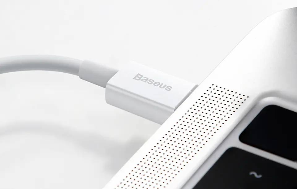 Kabel USB-C do Lightning Baseus Superior Series, 20W, PD, 0.25m (biały)