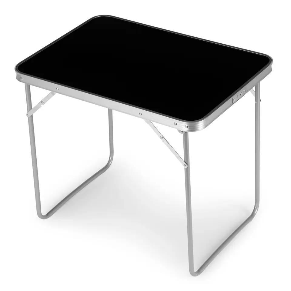 Stolik turystyczny stół piknikowy składany 80x60cm czarny