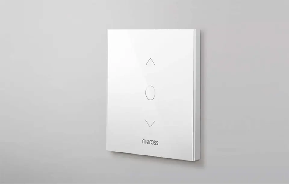 Dotykowy inteligentny wyłącznik czasowy rolet WiFi Meross MRS100HK(EU) (HomeKit)