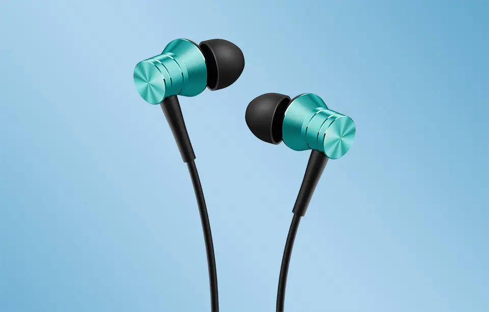 Słuchawki dokanałowe przewodowe 1MORE Piston Fit (niebieskie)