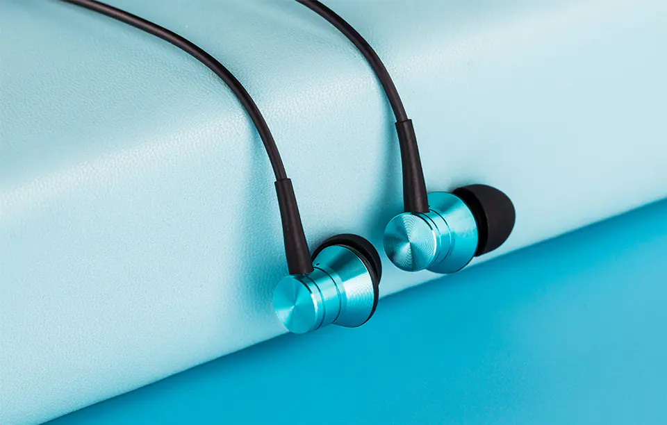 Słuchawki dokanałowe przewodowe 1MORE Piston Fit (niebieskie)