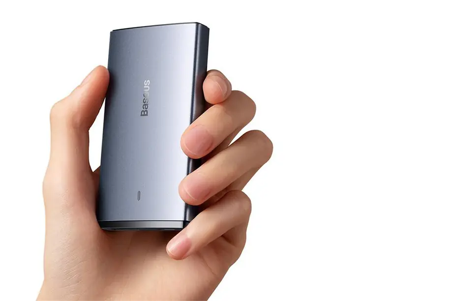 Ładowarka sieciowa Baseus GaN5, 65W, 1xport USB-C, 1XUSB-A
