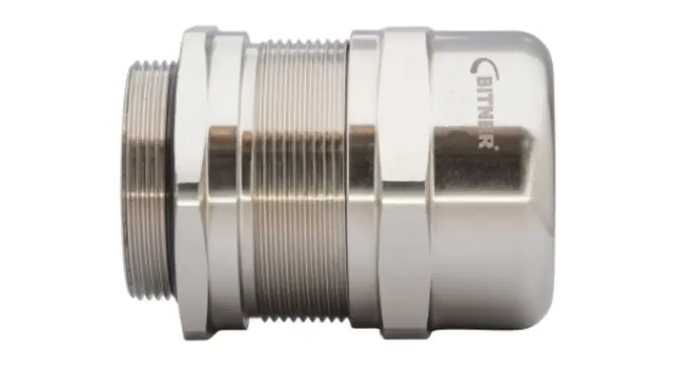 Brass cable gland with nut EMC M20x1,5 IP68 BiT DNEMC /set of 5