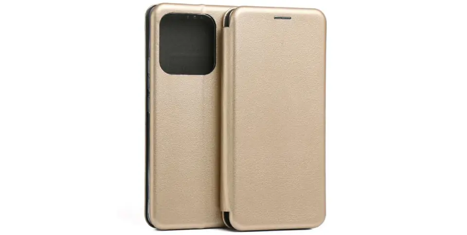 Beline Etui Book Magnetic Xiaomi RedmiNote 13 Pro 5G złoty/gold
